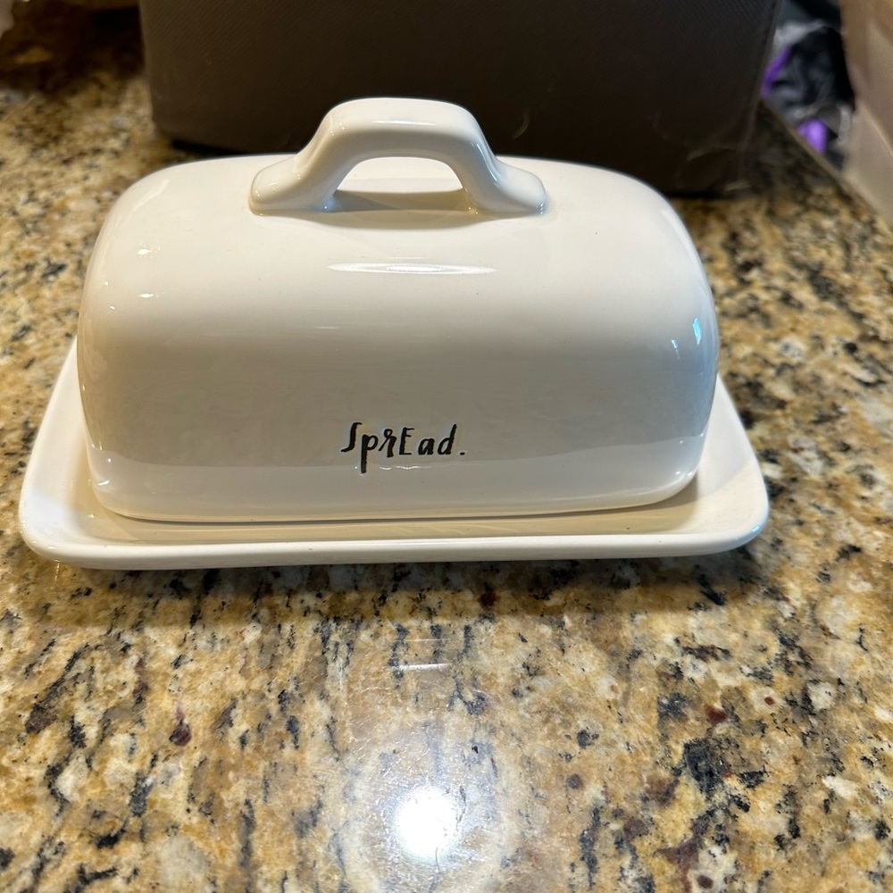 Rae Dunn Spread Butter Dish